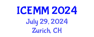 International Conference on Economy, Management and Marketing (ICEMM) July 29, 2024 - Zurich, Switzerland