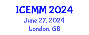 International Conference on Economy, Management and Marketing (ICEMM) June 27, 2024 - London, United Kingdom