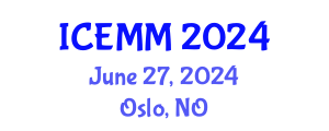 International Conference on Economy, Management and Marketing (ICEMM) June 27, 2024 - Oslo, Norway