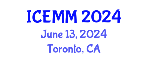 International Conference on Economy, Management and Marketing (ICEMM) June 13, 2024 - Toronto, Canada