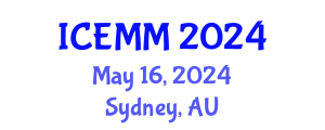 International Conference on Economy, Management and Marketing (ICEMM) May 16, 2024 - Sydney, Australia