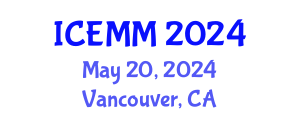 International Conference on Economy, Management and Marketing (ICEMM) May 20, 2024 - Vancouver, Canada