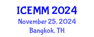 International Conference on Economy, Management and Marketing (ICEMM) November 25, 2024 - Bangkok, Thailand
