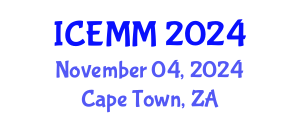 International Conference on Economy, Management and Marketing (ICEMM) November 04, 2024 - Cape Town, South Africa