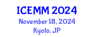 International Conference on Economy, Management and Marketing (ICEMM) November 18, 2024 - Kyoto, Japan