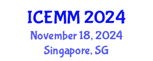 International Conference on Economy, Management and Marketing (ICEMM) November 18, 2024 - Singapore, Singapore