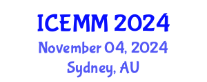 International Conference on Economy, Management and Marketing (ICEMM) November 04, 2024 - Sydney, Australia
