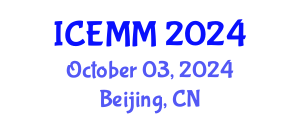 International Conference on Economy, Management and Marketing (ICEMM) October 03, 2024 - Beijing, China