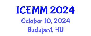 International Conference on Economy, Management and Marketing (ICEMM) October 10, 2024 - Budapest, Hungary