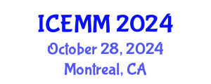 International Conference on Economy, Management and Marketing (ICEMM) October 28, 2024 - Montreal, Canada