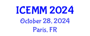 International Conference on Economy, Management and Marketing (ICEMM) October 28, 2024 - Paris, France