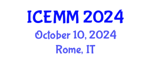 International Conference on Economy, Management and Marketing (ICEMM) October 10, 2024 - Rome, Italy