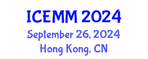 International Conference on Economy, Management and Marketing (ICEMM) September 26, 2024 - Hong Kong, China