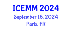 International Conference on Economy, Management and Marketing (ICEMM) September 16, 2024 - Paris, France
