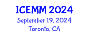 International Conference on Economy, Management and Marketing (ICEMM) September 19, 2024 - Toronto, Canada