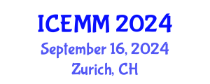 International Conference on Economy, Management and Marketing (ICEMM) September 16, 2024 - Zurich, Switzerland