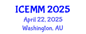 International Conference on Economy, Management and Marketing (ICEMM) April 22, 2025 - Washington, Australia