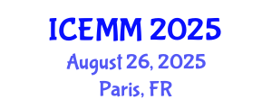 International Conference on Economy, Management and Marketing (ICEMM) August 26, 2025 - Paris, France