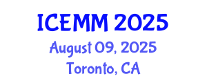 International Conference on Economy, Management and Marketing (ICEMM) August 09, 2025 - Toronto, Canada