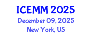International Conference on Economy, Management and Marketing (ICEMM) December 09, 2025 - New York, United States