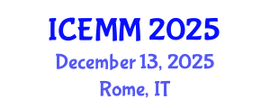International Conference on Economy, Management and Marketing (ICEMM) December 13, 2025 - Rome, Italy