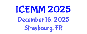 International Conference on Economy, Management and Marketing (ICEMM) December 16, 2025 - Strasbourg, France
