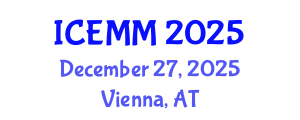 International Conference on Economy, Management and Marketing (ICEMM) December 27, 2025 - Vienna, Austria