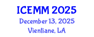 International Conference on Economy, Management and Marketing (ICEMM) December 13, 2025 - Vientiane, Laos