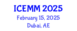 International Conference on Economy, Management and Marketing (ICEMM) February 15, 2025 - Dubai, United Arab Emirates