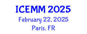 International Conference on Economy, Management and Marketing (ICEMM) February 22, 2025 - Paris, France
