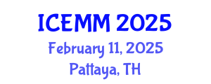 International Conference on Economy, Management and Marketing (ICEMM) February 11, 2025 - Pattaya, Thailand