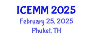 International Conference on Economy, Management and Marketing (ICEMM) February 25, 2025 - Phuket, Thailand
