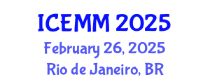 International Conference on Economy, Management and Marketing (ICEMM) February 26, 2025 - Rio de Janeiro, Brazil