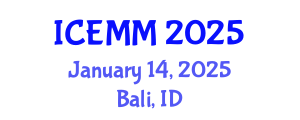 International Conference on Economy, Management and Marketing (ICEMM) January 14, 2025 - Bali, Indonesia