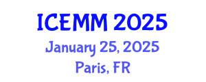 International Conference on Economy, Management and Marketing (ICEMM) January 25, 2025 - Paris, France