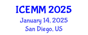 International Conference on Economy, Management and Marketing (ICEMM) January 14, 2025 - San Diego, United States