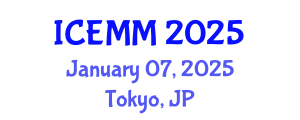 International Conference on Economy, Management and Marketing (ICEMM) January 07, 2025 - Tokyo, Japan