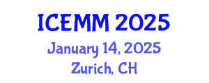 International Conference on Economy, Management and Marketing (ICEMM) January 14, 2025 - Zurich, Switzerland