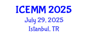 International Conference on Economy, Management and Marketing (ICEMM) July 29, 2025 - Istanbul, Turkey