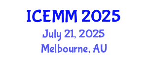 International Conference on Economy, Management and Marketing (ICEMM) July 21, 2025 - Melbourne, Australia