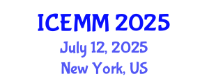 International Conference on Economy, Management and Marketing (ICEMM) July 12, 2025 - New York, United States
