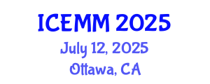 International Conference on Economy, Management and Marketing (ICEMM) July 12, 2025 - Ottawa, Canada