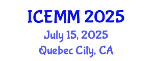 International Conference on Economy, Management and Marketing (ICEMM) July 15, 2025 - Quebec City, Canada