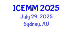 International Conference on Economy, Management and Marketing (ICEMM) July 29, 2025 - Sydney, Australia