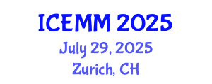 International Conference on Economy, Management and Marketing (ICEMM) July 29, 2025 - Zurich, Switzerland
