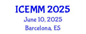 International Conference on Economy, Management and Marketing (ICEMM) June 10, 2025 - Barcelona, Spain