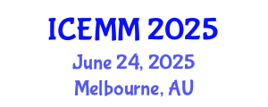 International Conference on Economy, Management and Marketing (ICEMM) June 24, 2025 - Melbourne, Australia