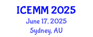 International Conference on Economy, Management and Marketing (ICEMM) June 17, 2025 - Sydney, Australia