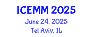 International Conference on Economy, Management and Marketing (ICEMM) June 24, 2025 - Tel Aviv, Israel