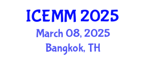 International Conference on Economy, Management and Marketing (ICEMM) March 08, 2025 - Bangkok, Thailand